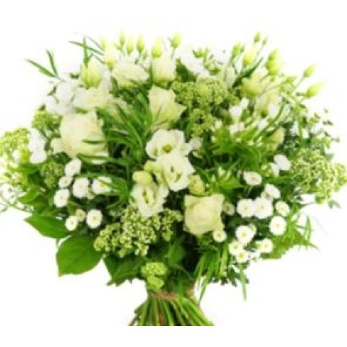 Easter bouquet: Bouncy white bouquet